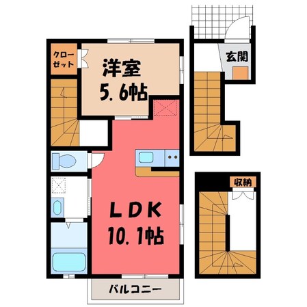 グランフロント大和の物件間取画像